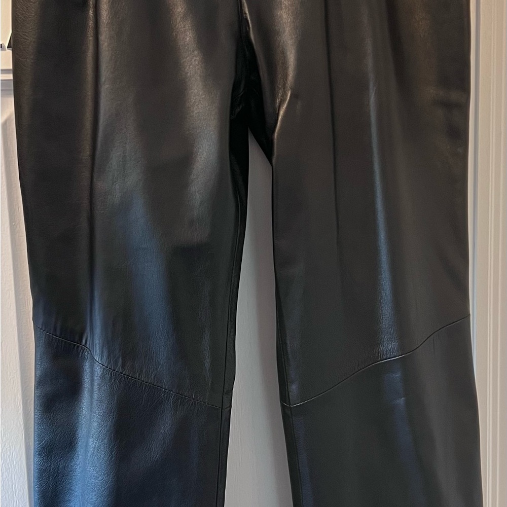 DC COLLECTION Black Leather Trousers